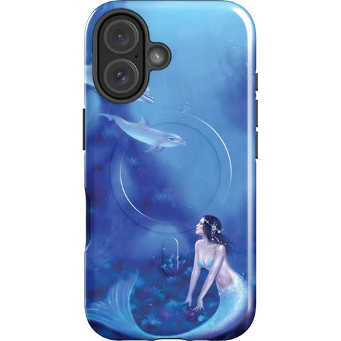 Ultramarine by Rachel Anderson iPhone 16 Plus Magsafe Impact Case